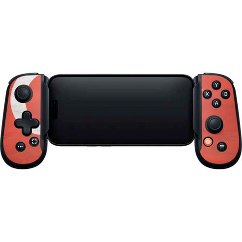 Turkish Flag Distressed Backbone One for iPhone Game Controller Skin